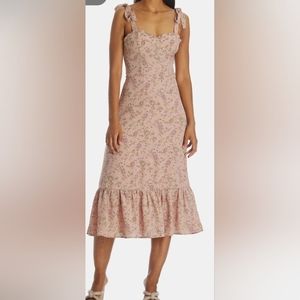 O.P.T. Toile De Jouy Sweetheart Dress